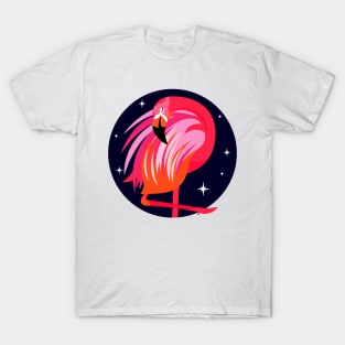 Sleeping Flamingo T-Shirt